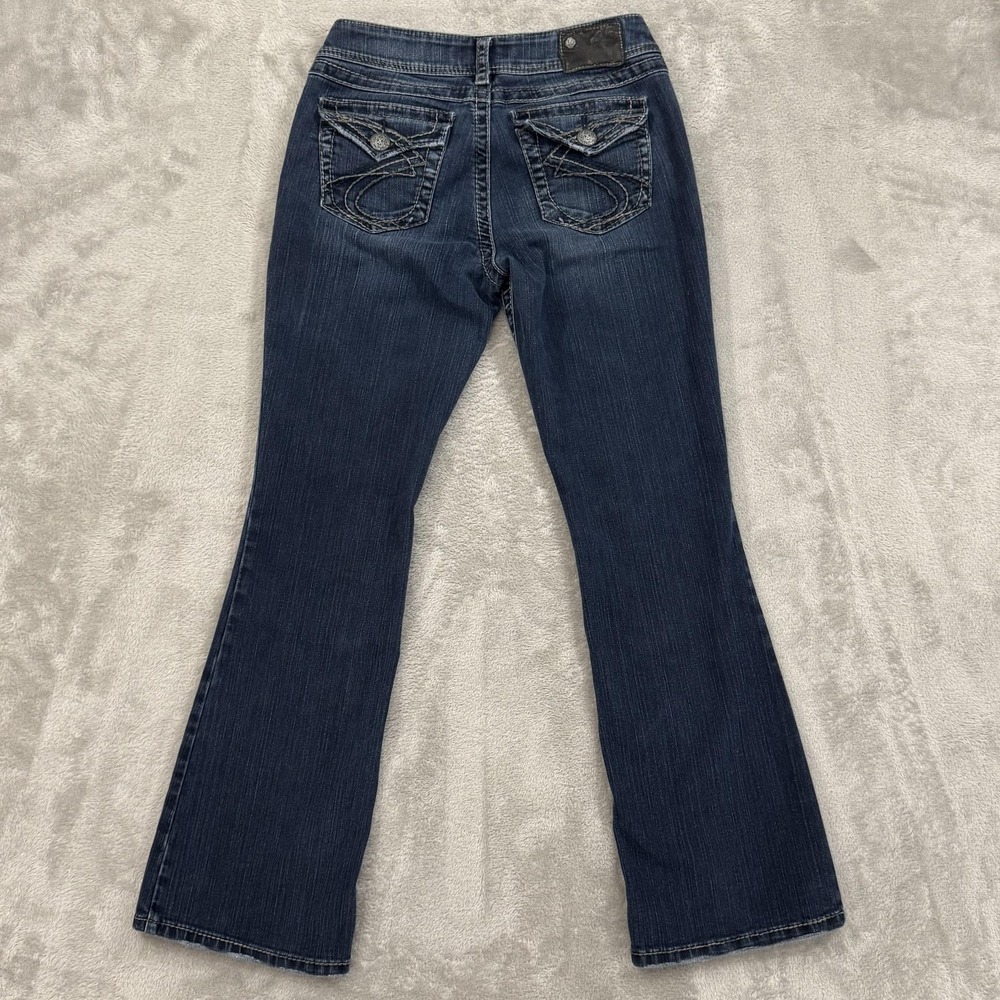 Silver Jeans Womens W28 L32 Blue Suki Surplus Bootcut Curvy Western Stretch Y2K